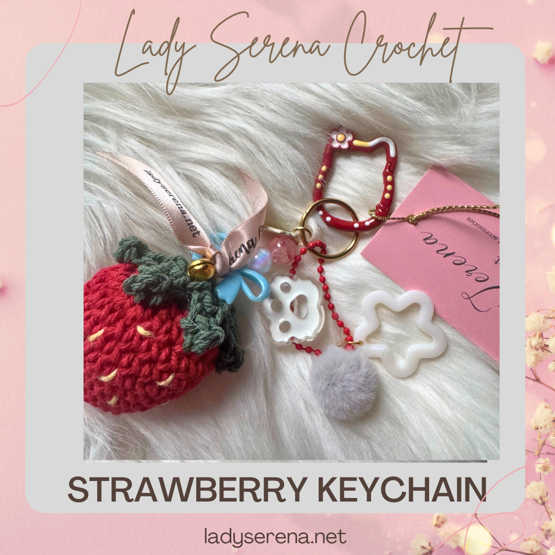 STRAWBERRY KEYCHAIN