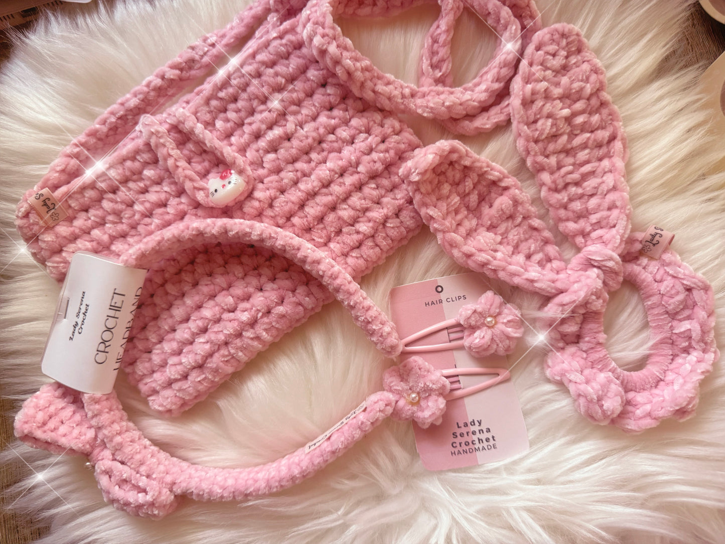 GIRL'S PINK GIFT SET