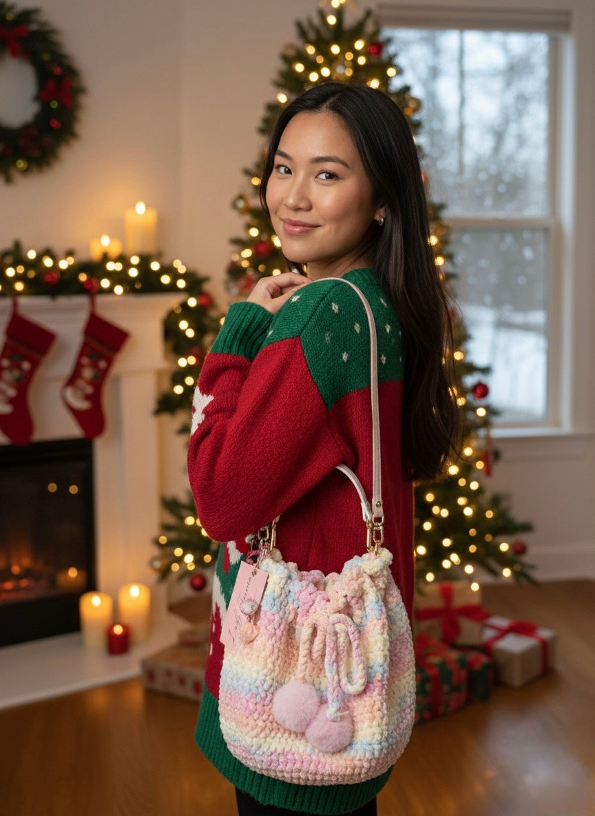 MAE DRAWSTRING BAG (LARGE)