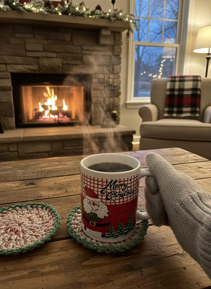 CHRISTMAS COUPLE COASTERS