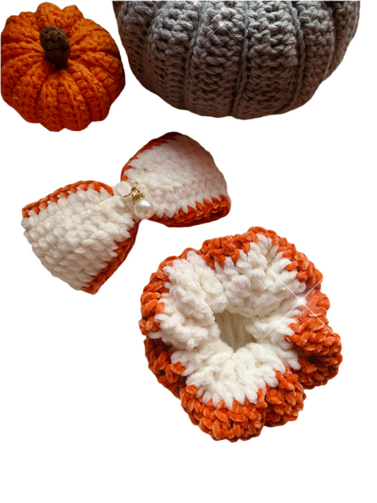 SCRUNCHIE + HAIR CLIP SET