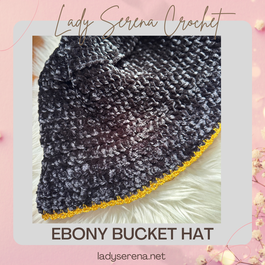 EBONY BUCKET HAT