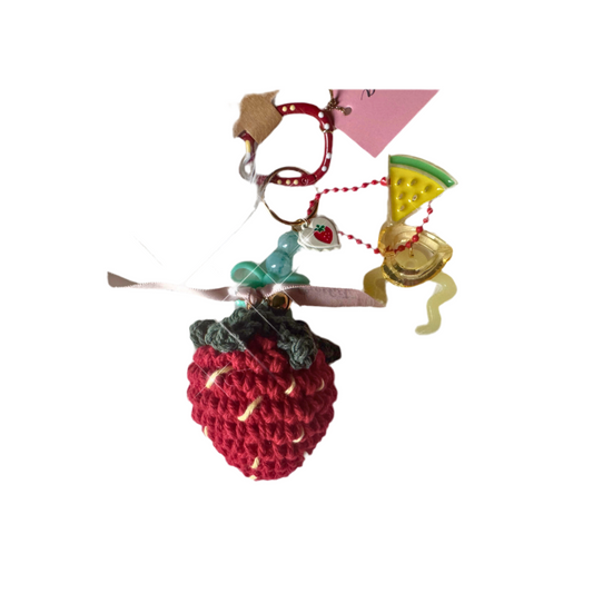 STRAWBERRY KEYCHAIN