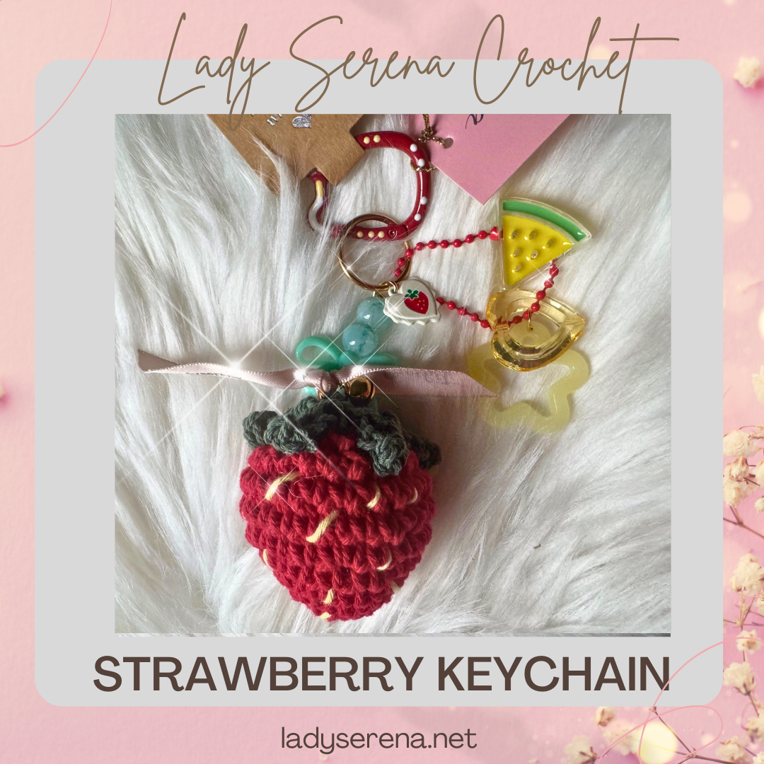 STRAWBERRY KEYCHAIN