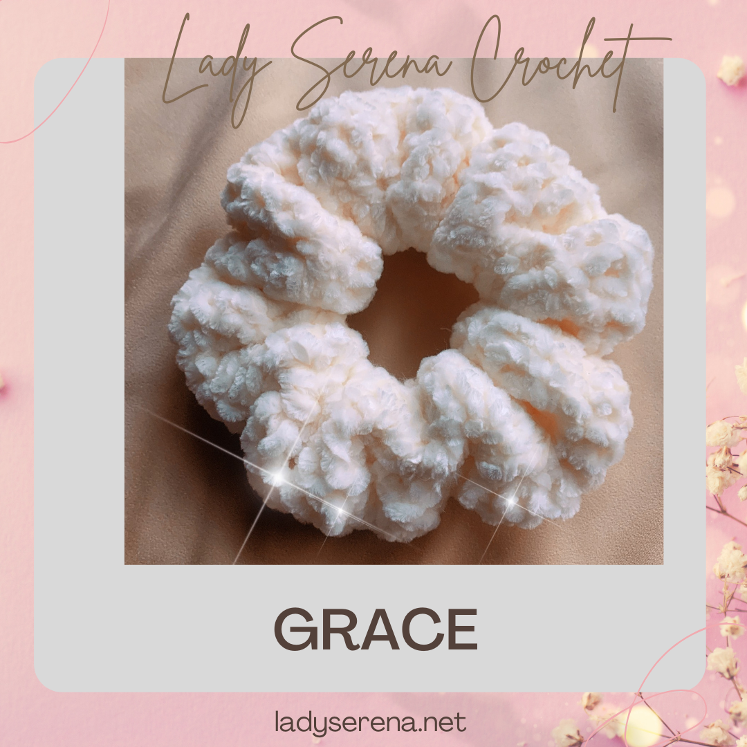 GRACE CROCHET HAIR SCRUNCHIE