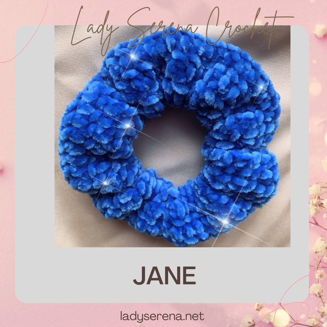 JANE CROCHET HAIR SCRUNCHIE