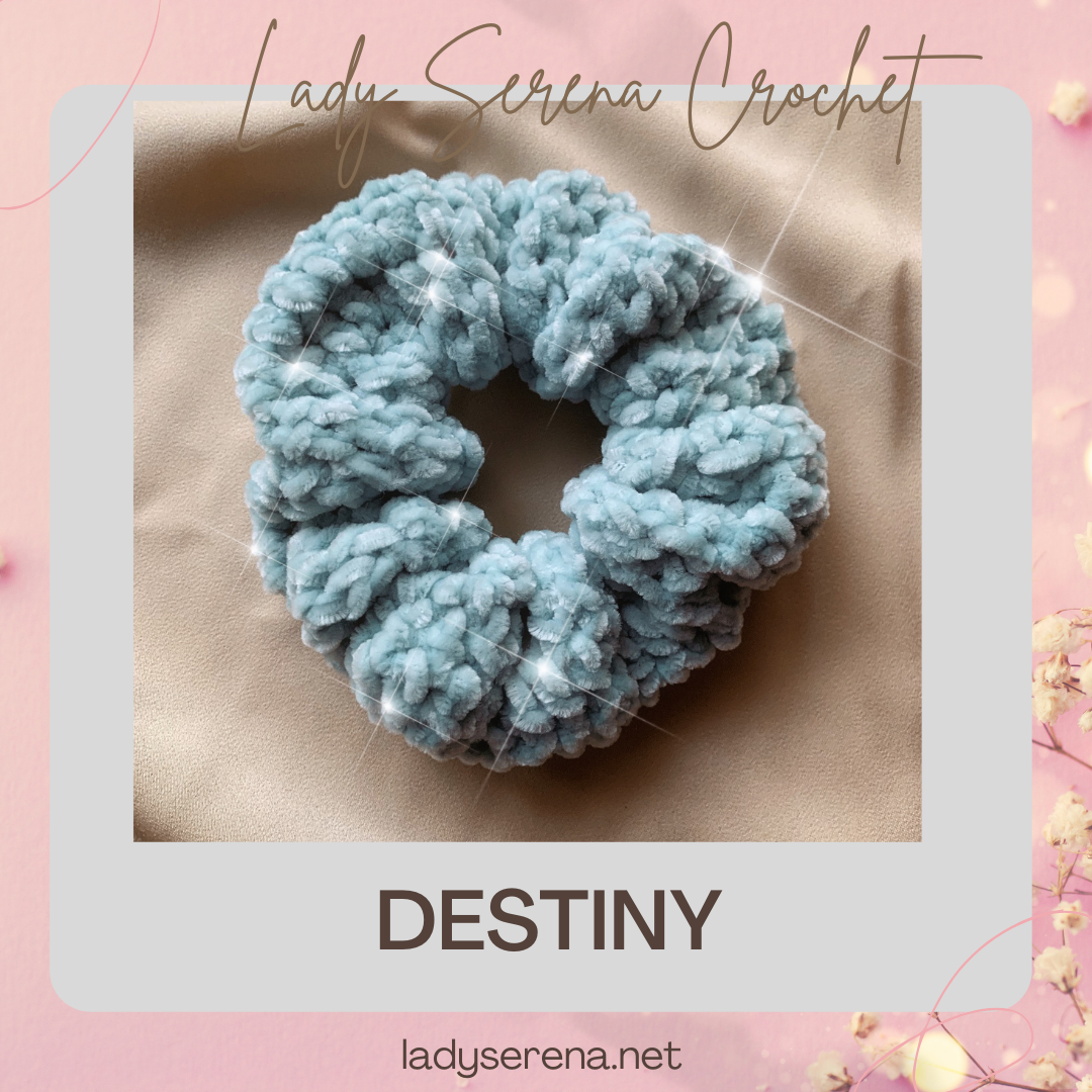 DESTINY CROCHET HAIR SCRUNCHIE