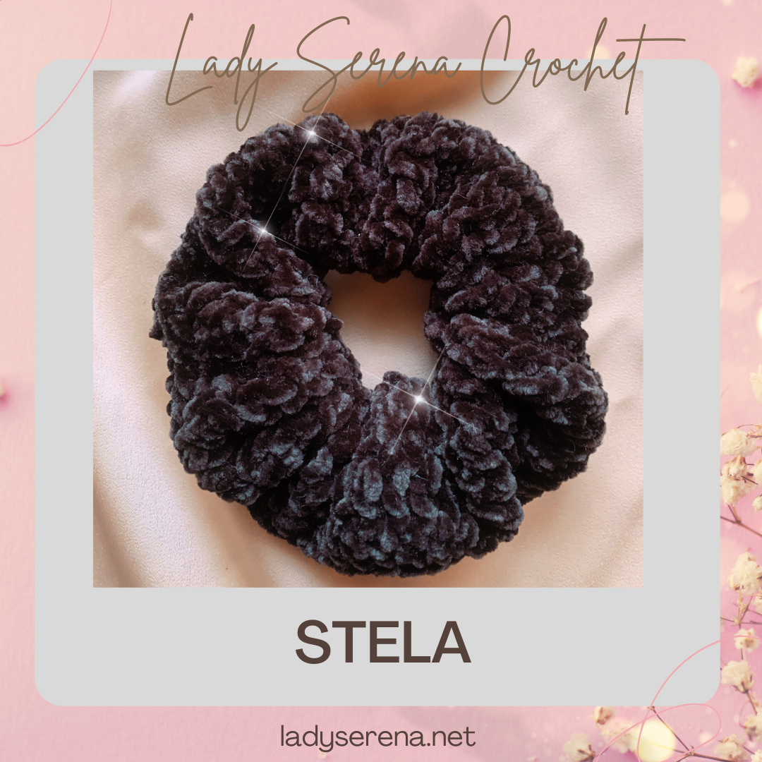 STELA CROCHET HAIR SCRUNCHIE