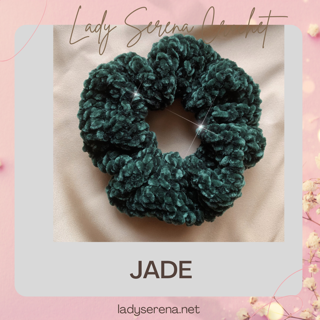 JADE CROCHET HAIR SCRUNCHIE