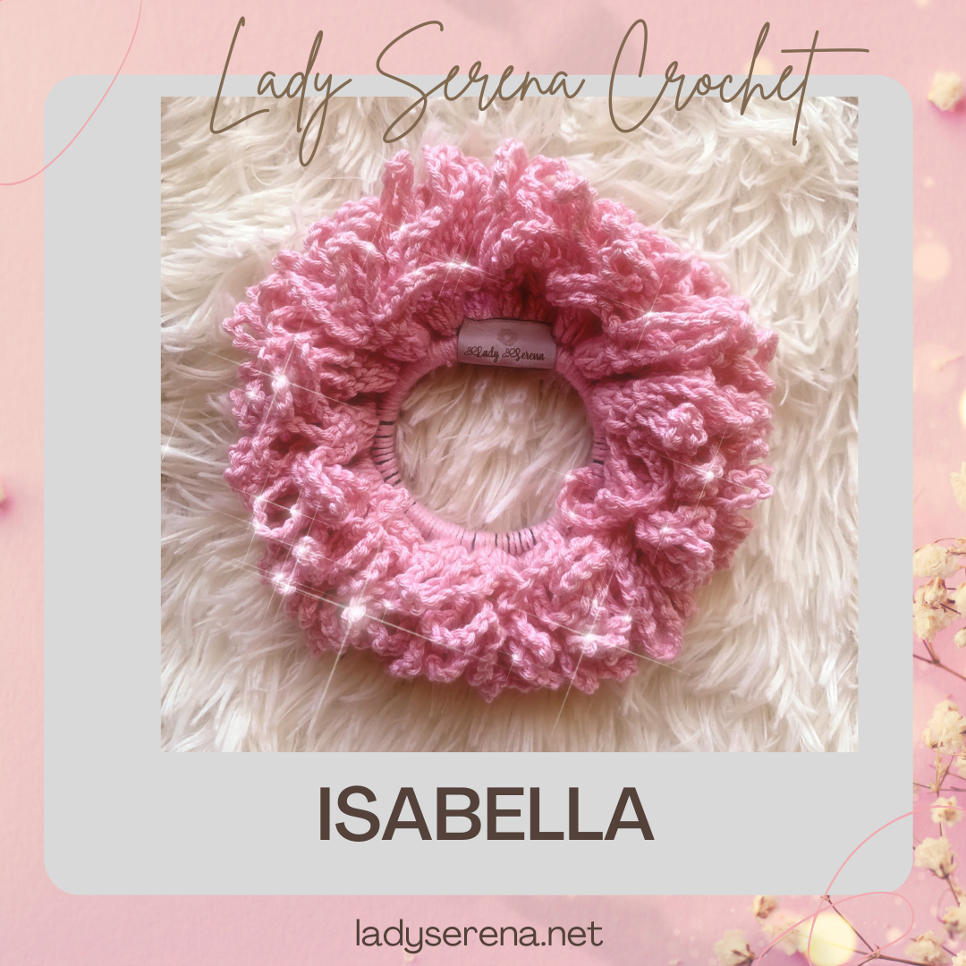 ISABELLA CROCHET HAIR SCRUNCHIE