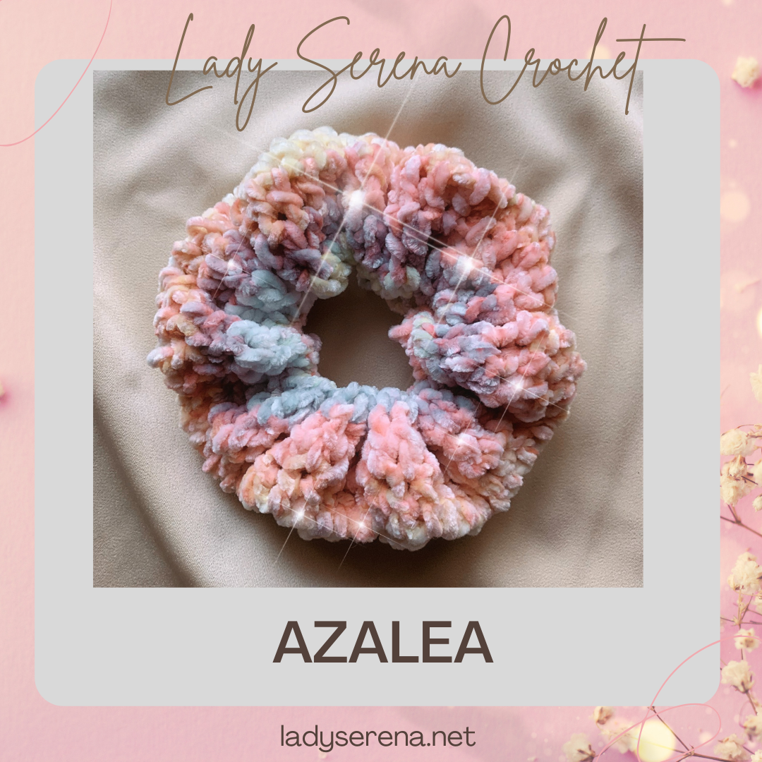 AZALEA CROCHET HAIR SCRUNCHIE