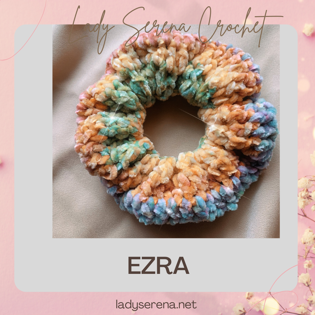 EZRA CROCHET HAIR SCRUNCHIE