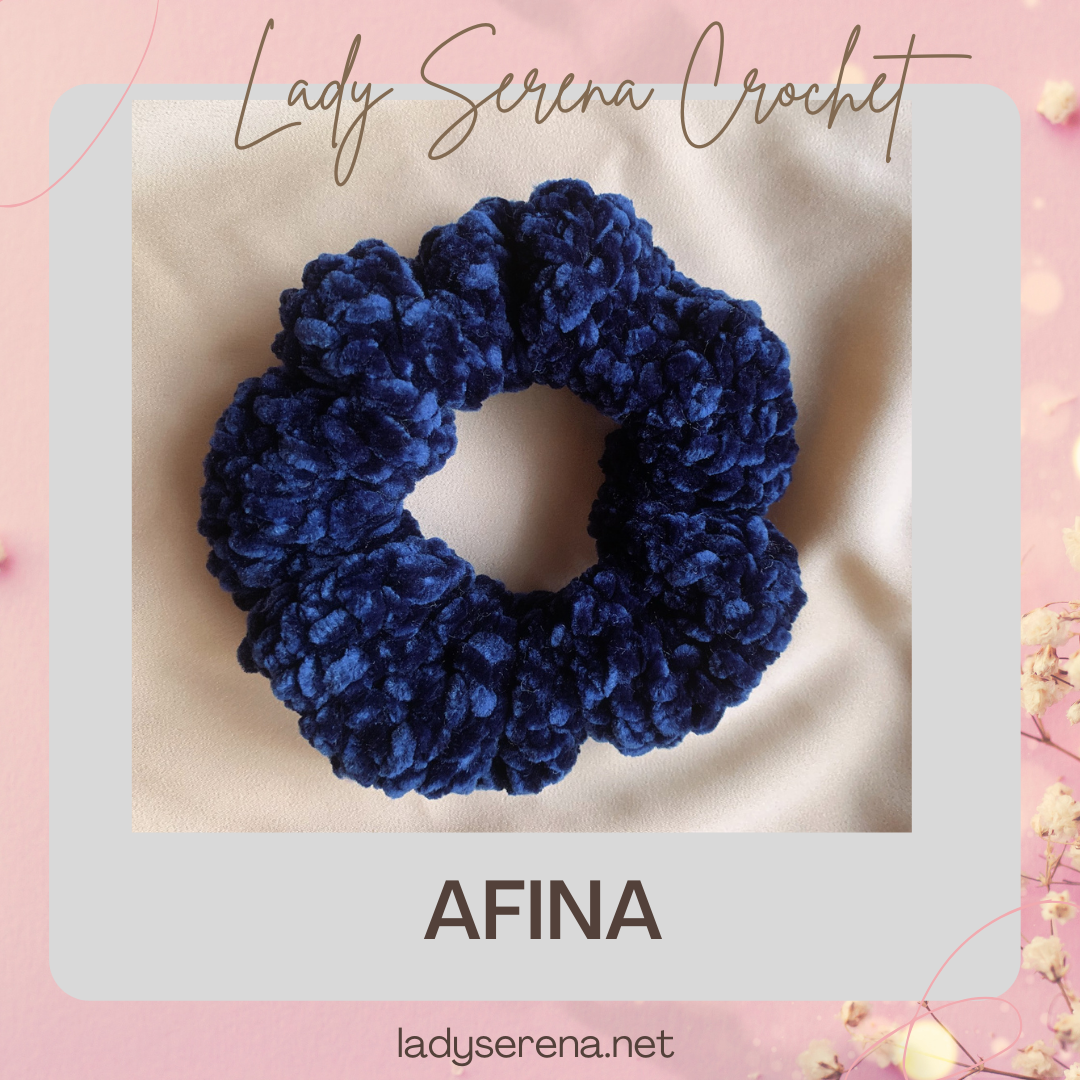 AFINA CROCHET HAIR SCRUNCHIE