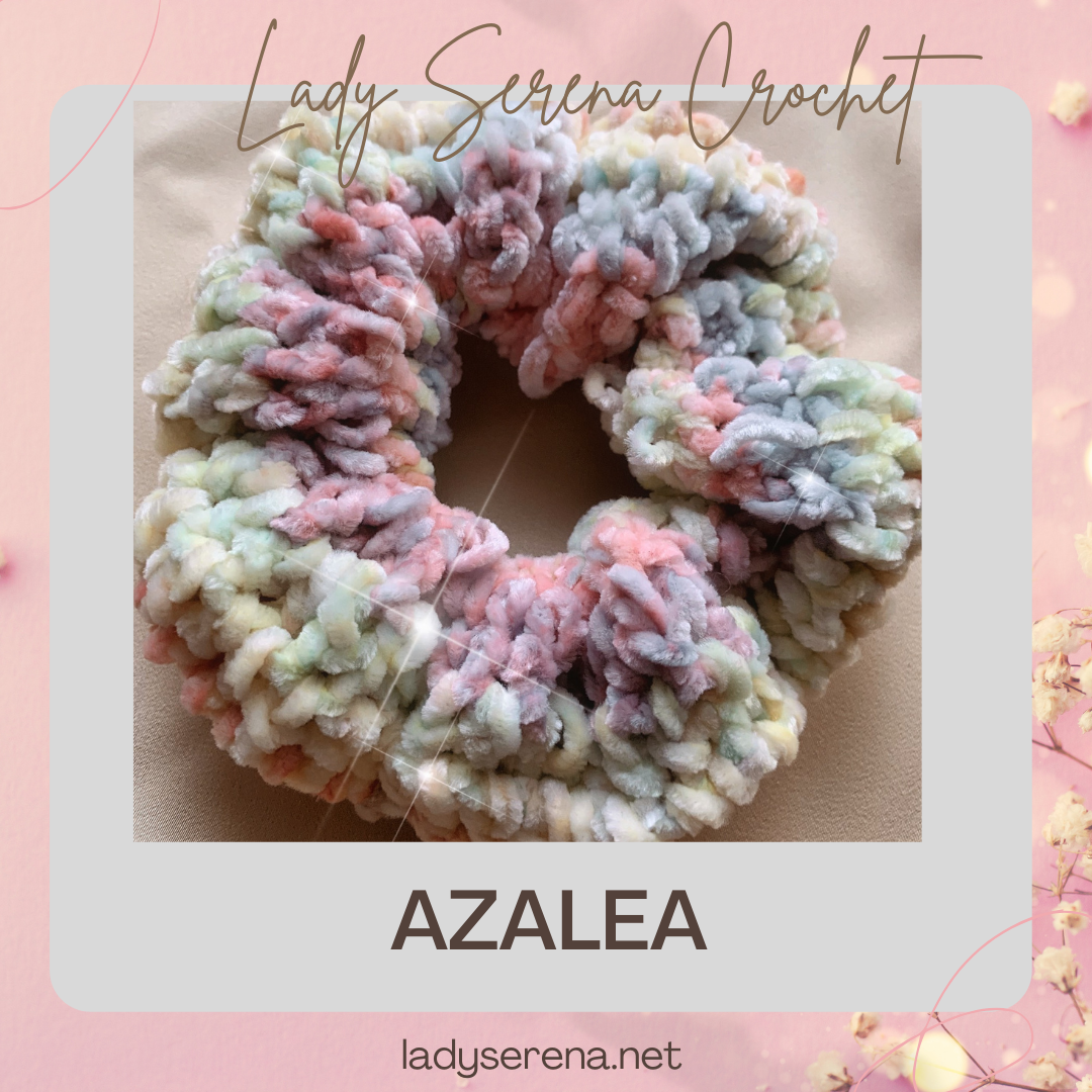 AZALEA CROCHET HAIR SCRUNCHIE