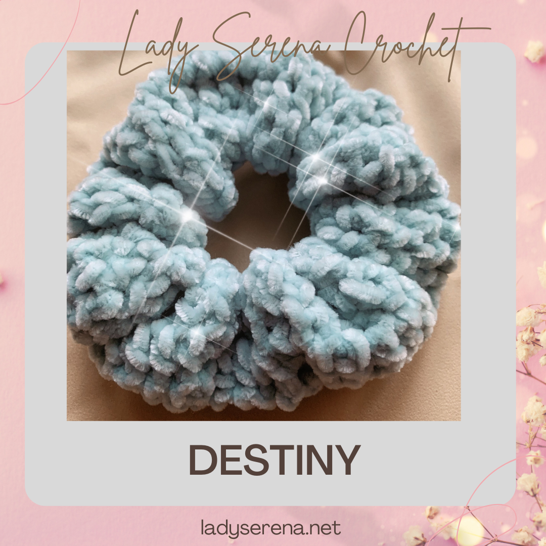 DESTINY CROCHET HAIR SCRUNCHIE