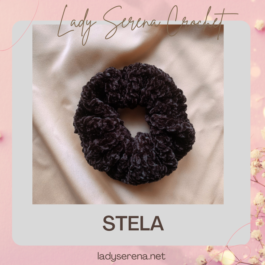 STELA CROCHET HAIR SCRUNCHIE