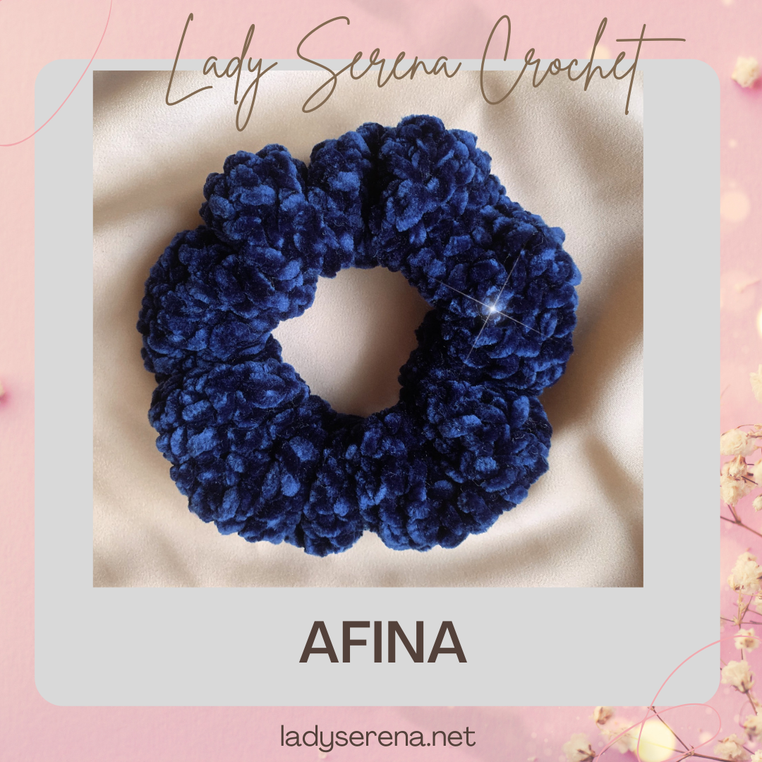 AFINA CROCHET HAIR SCRUNCHIE