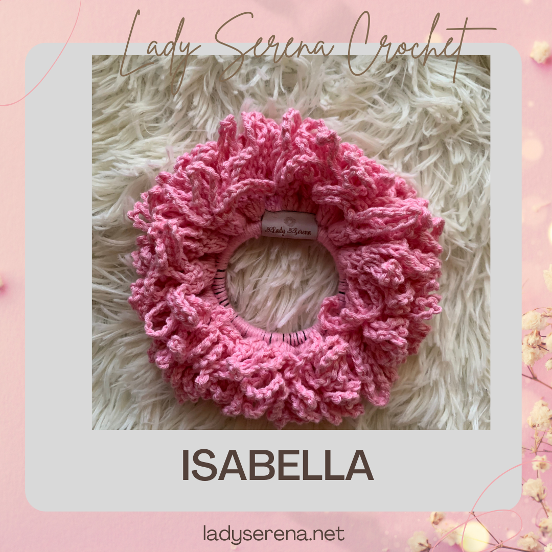 ISABELLA CROCHET HAIR SCRUNCHIE