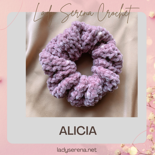 ALICIA CROCHET HAIR SCRUNCHIE