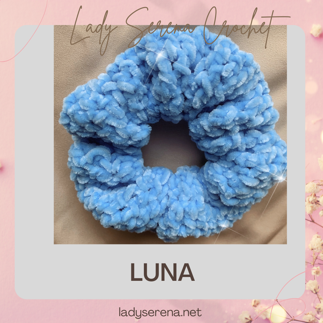 LUNA CROCHET HAIR SCRUNCHIE