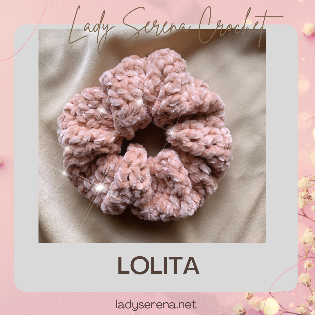 LOLITA CROCHET HAIR SCRUNCHIE