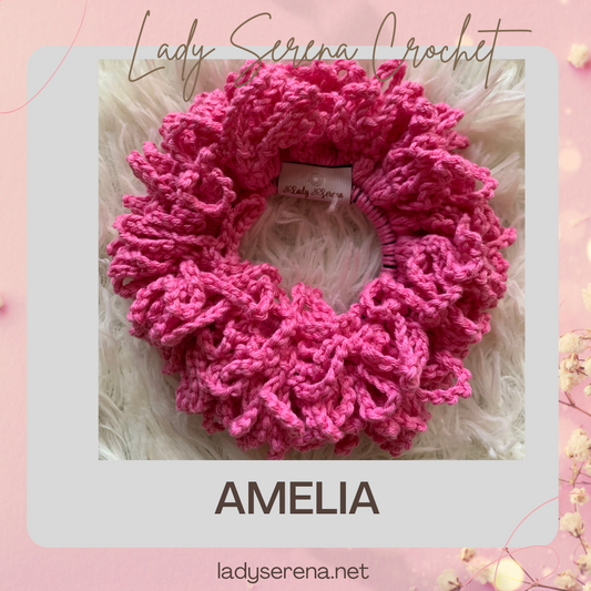 AMELIA CROCHET HAIR SCRUNCHIE