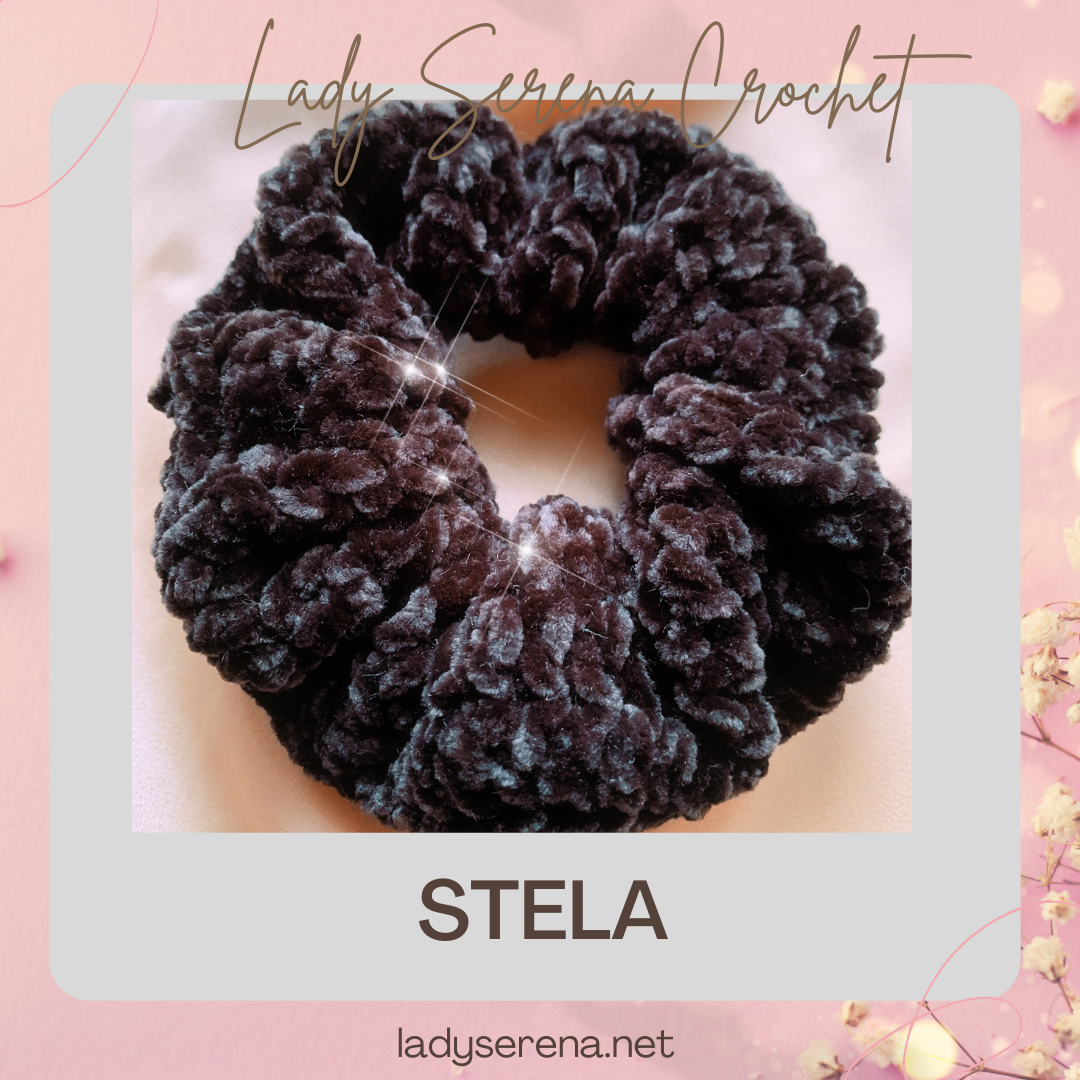 STELA CROCHET HAIR SCRUNCHIE