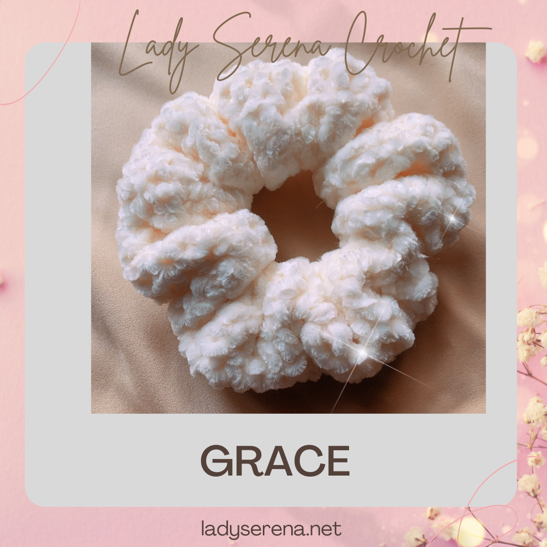 GRACE CROCHET HAIR SCRUNCHIE