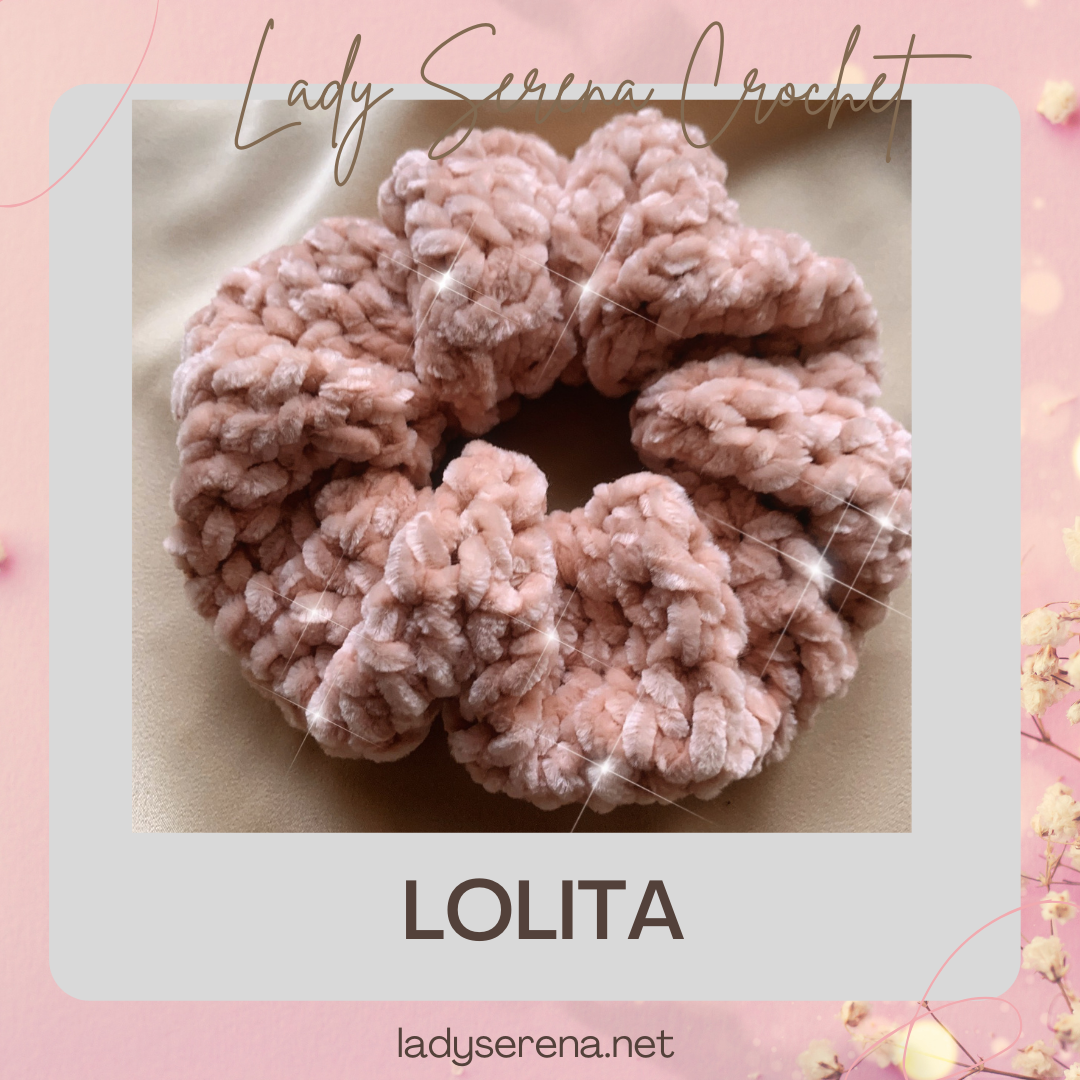 LOLITA CROCHET HAIR SCRUNCHIE