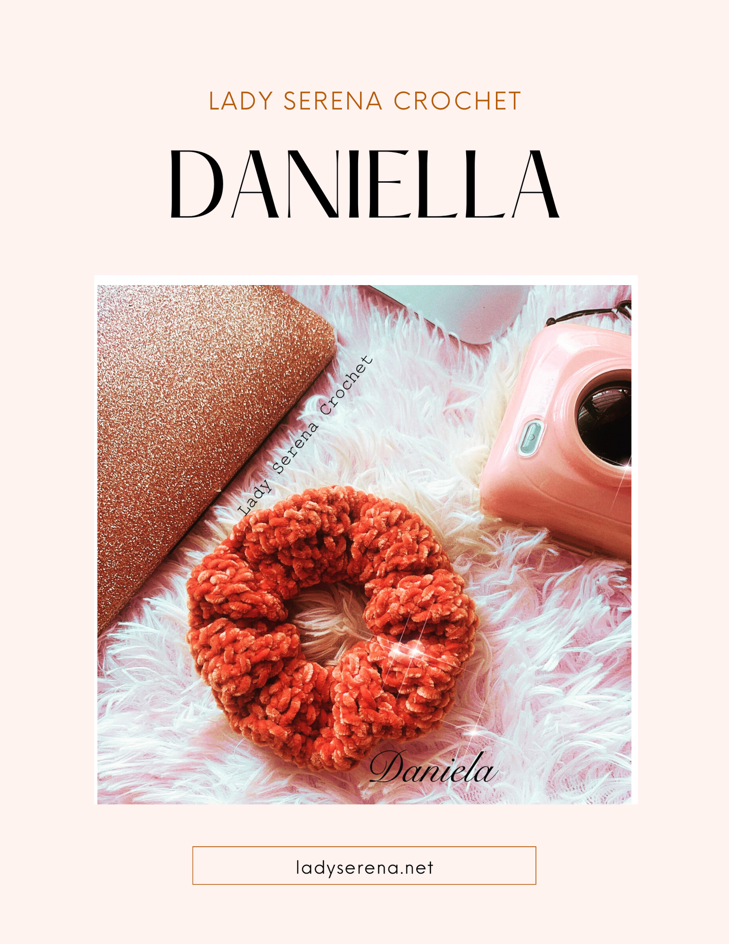 DANIELLA CROCHET HAIR SCRUNCHIE