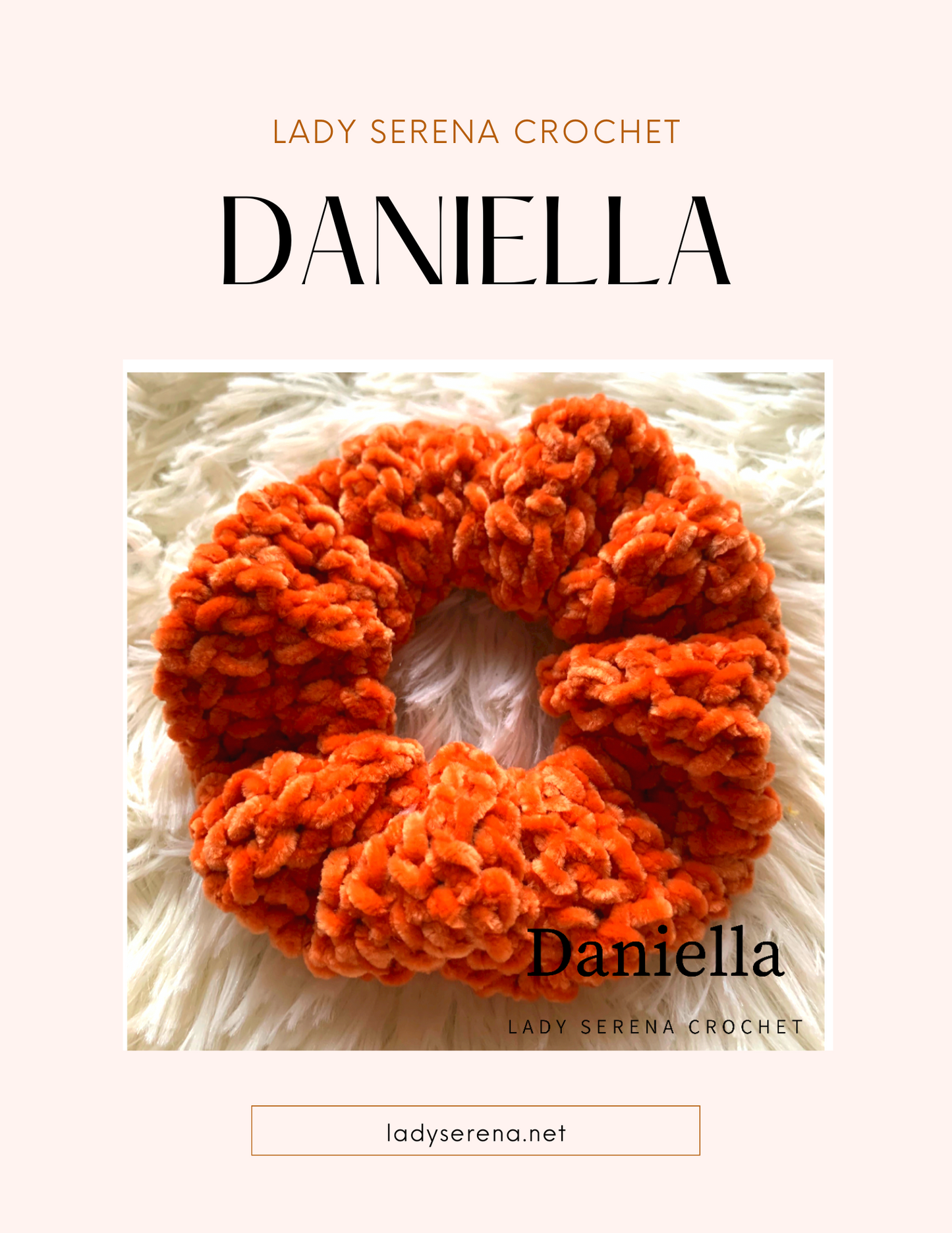 DANIELLA CROCHET HAIR SCRUNCHIE