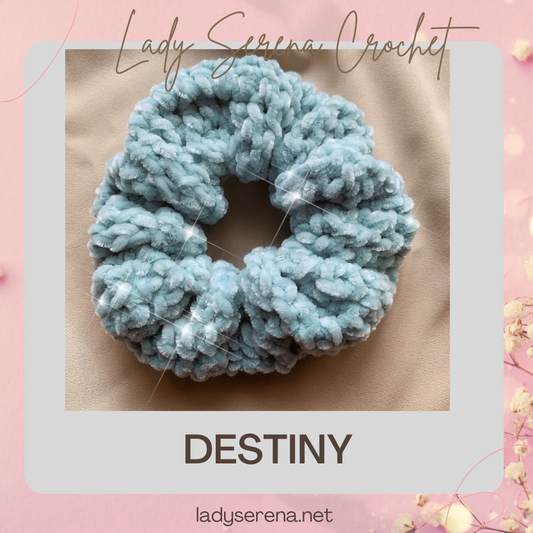 DESTINY CROCHET HAIR SCRUNCHIE