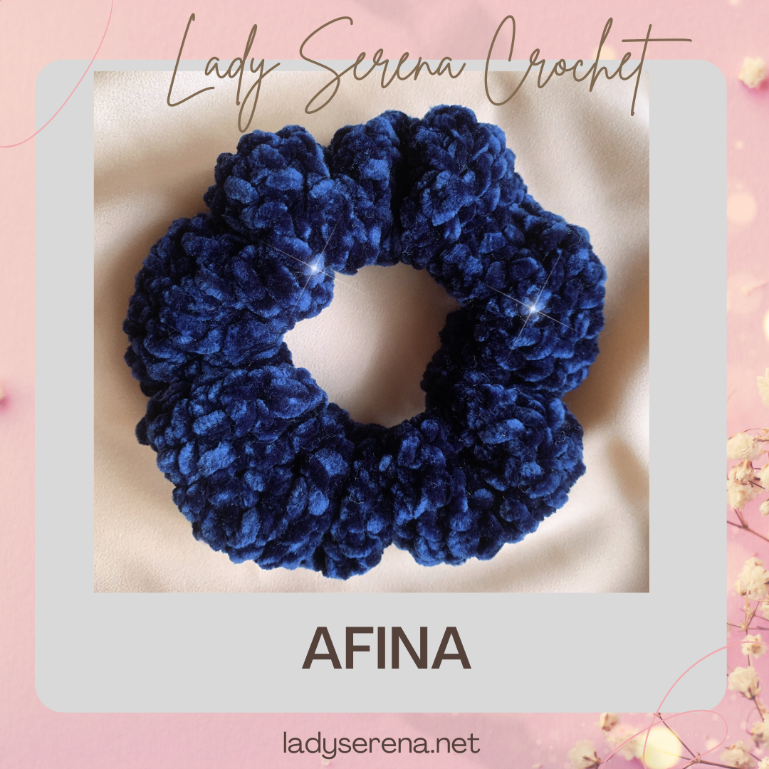 AFINA CROCHET HAIR SCRUNCHIE