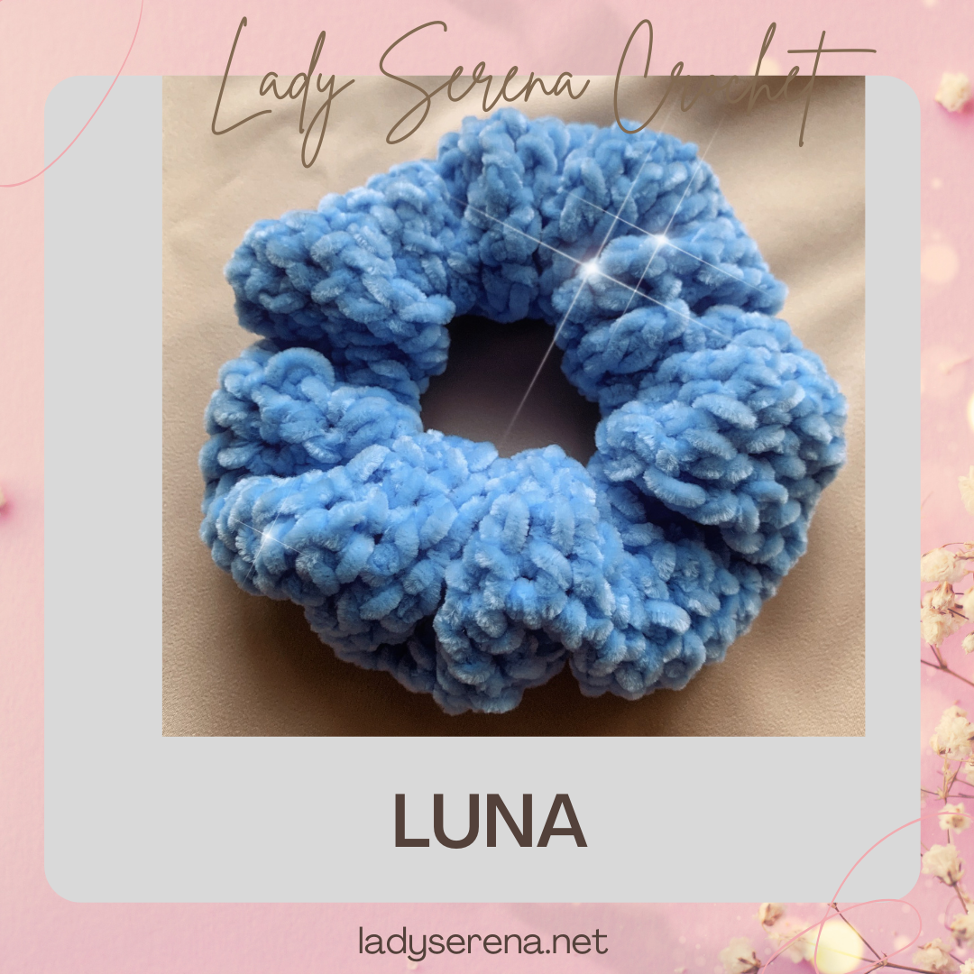 LUNA CROCHET HAIR SCRUNCHIE