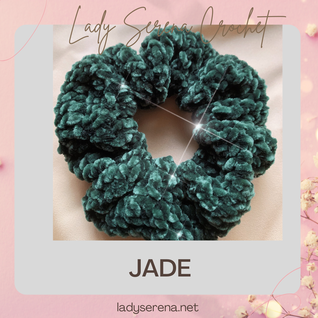 JADE CROCHET HAIR SCRUNCHIE