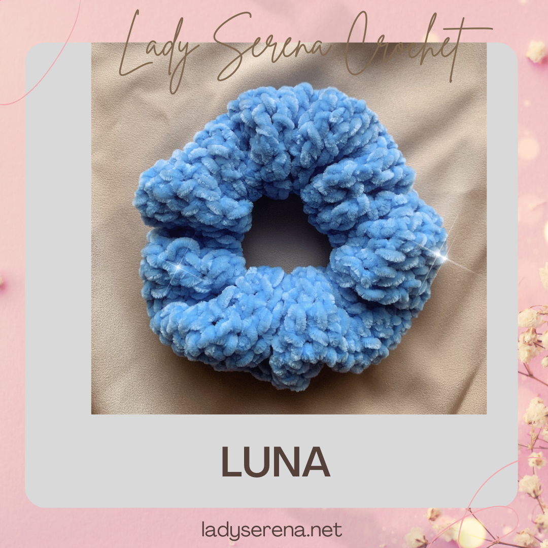 LUNA CROCHET HAIR SCRUNCHIE