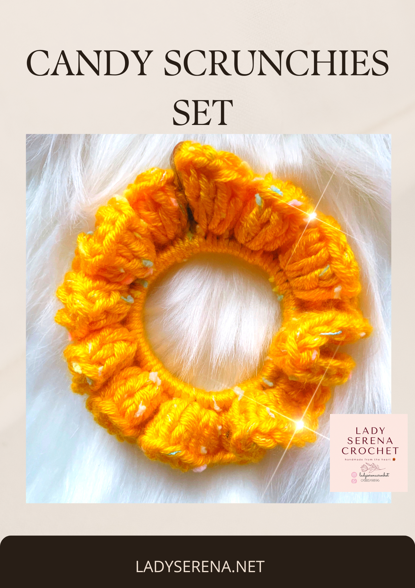 CANDY SCRUNCHIES SET