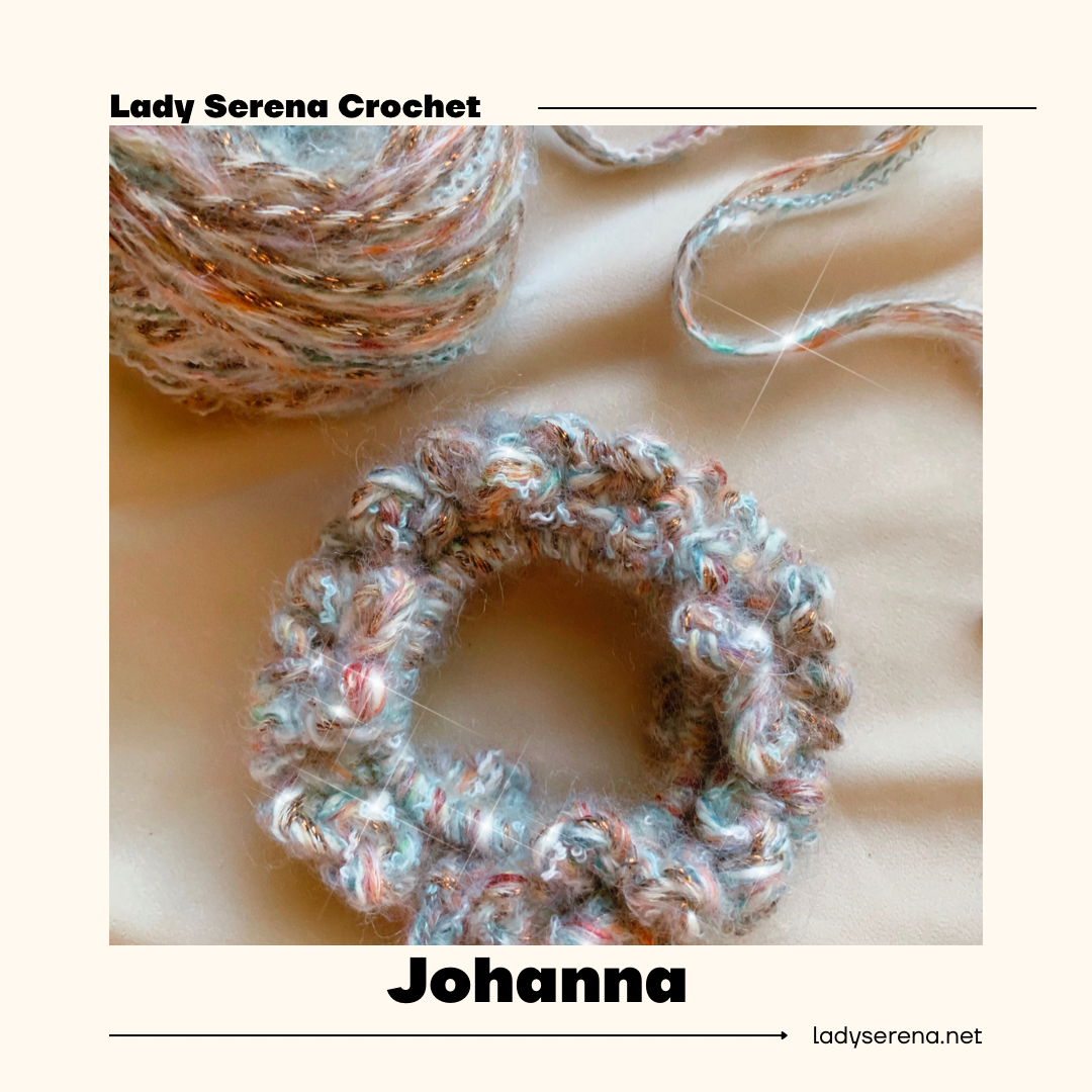 JOHANNA CROCHET HAIR SCRUNCHIE