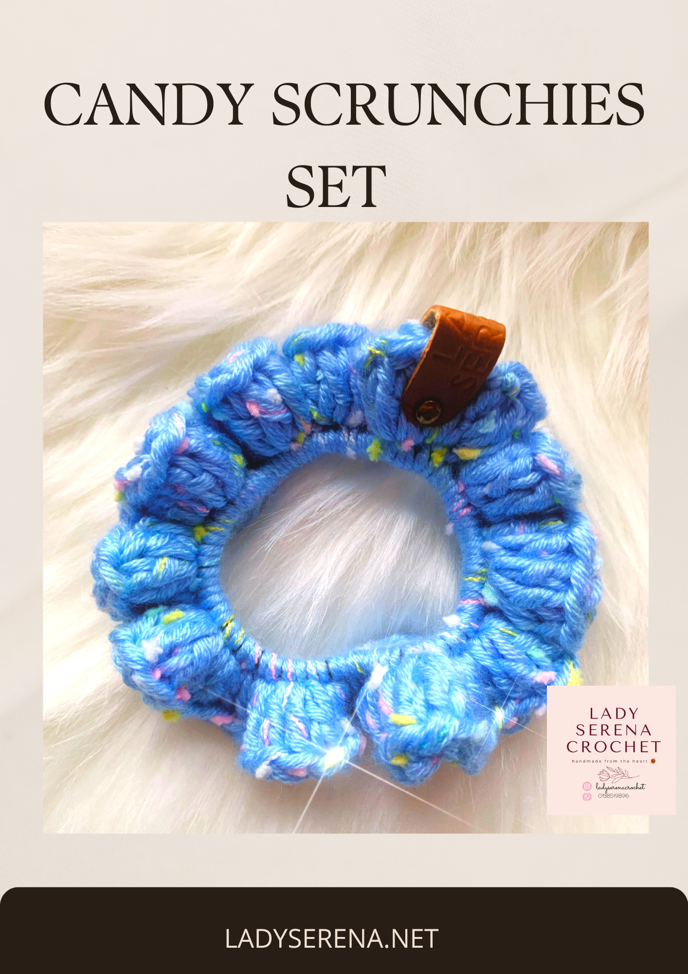 CANDY SCRUNCHIES SET