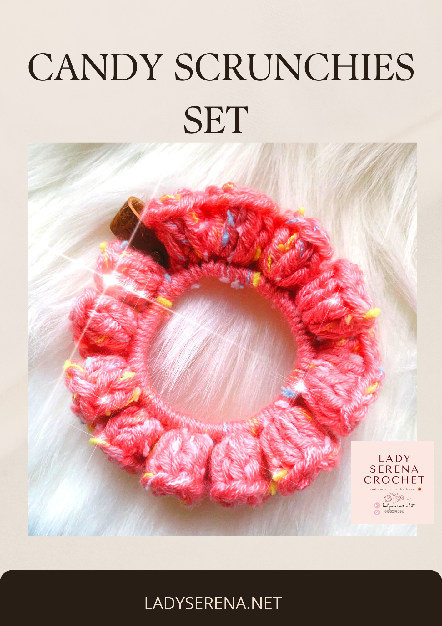 CANDY SCRUNCHIES SET