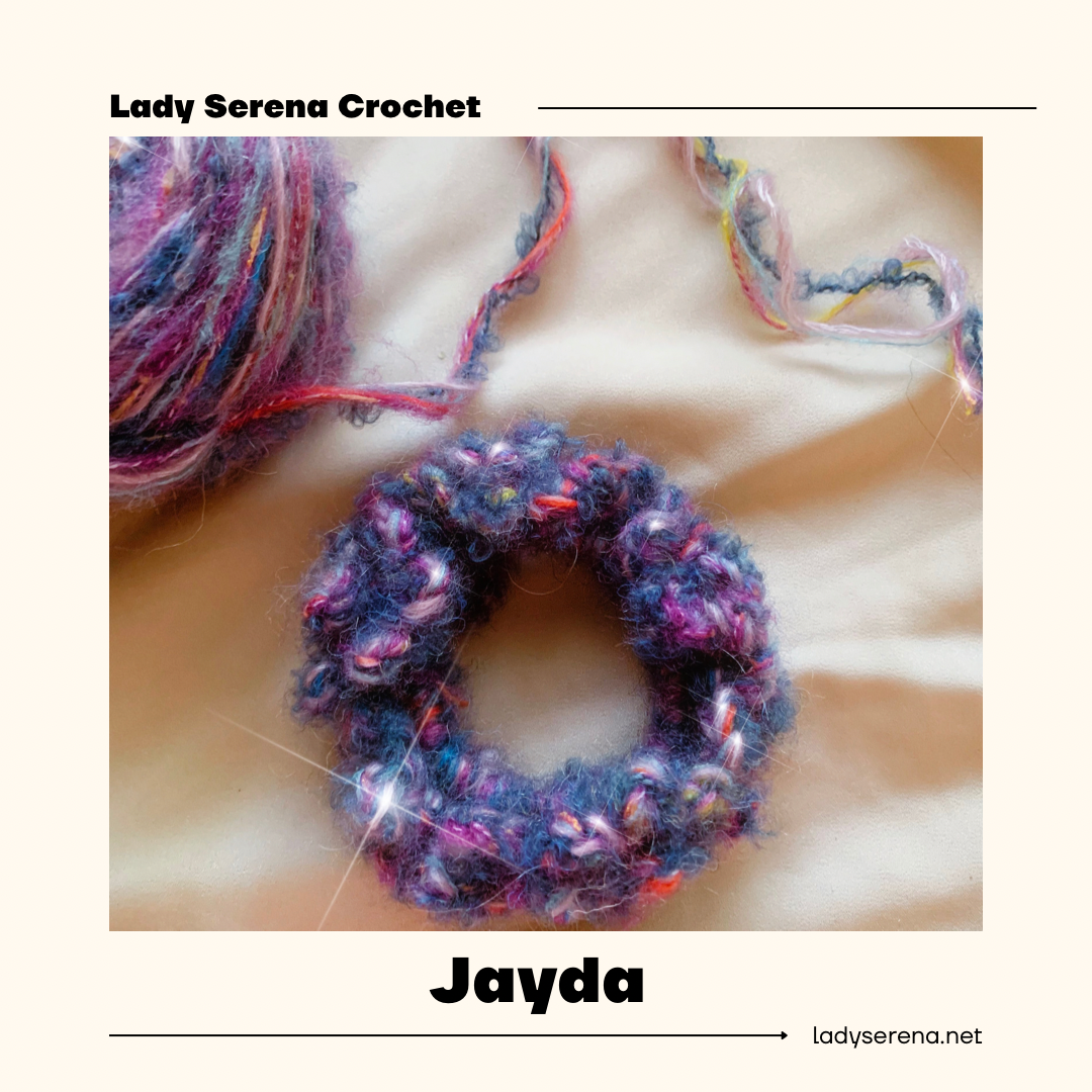 JAYDA CROCHET HAIR SCRUNCHIE