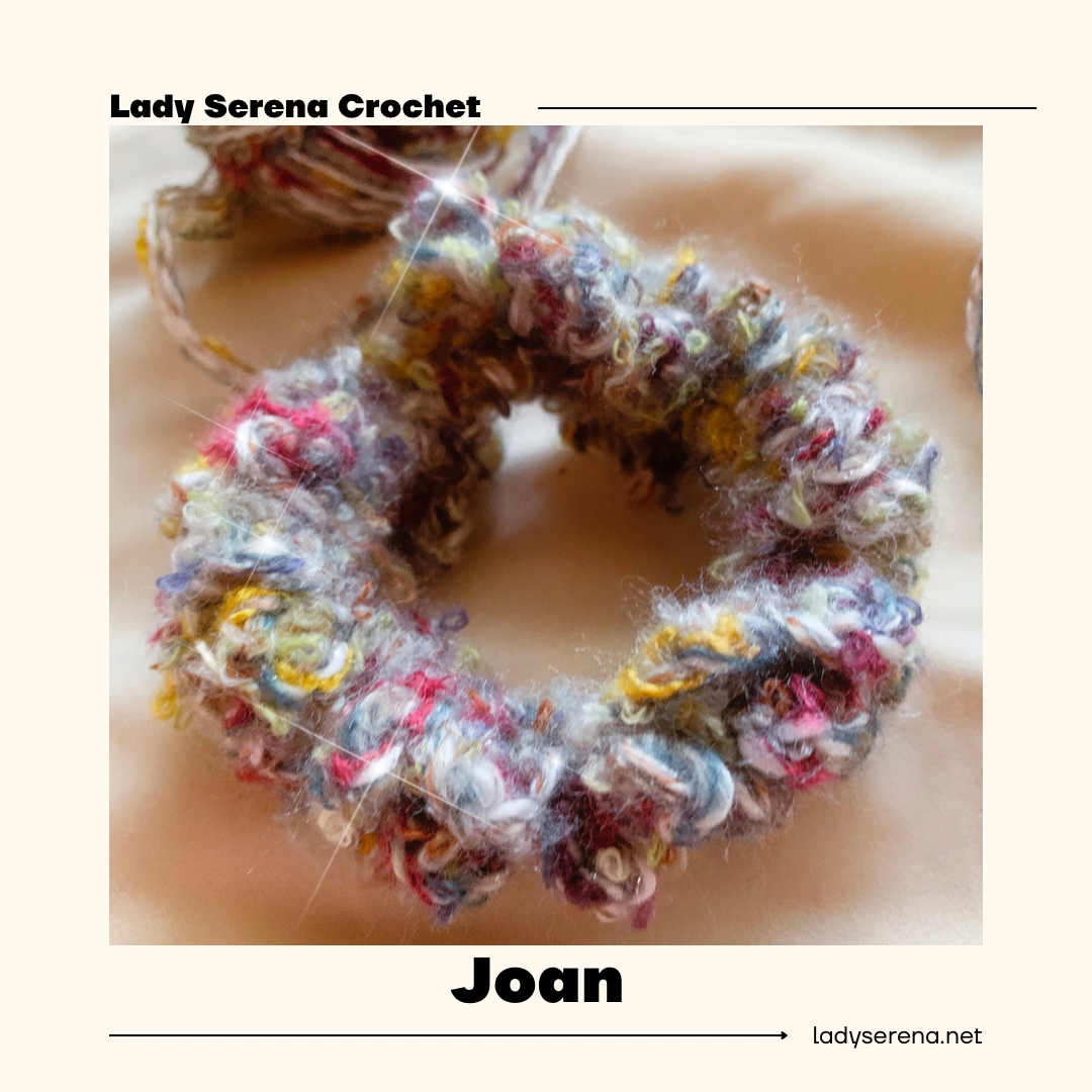 JOAN CROCHET HAIR SCRUNCHIE