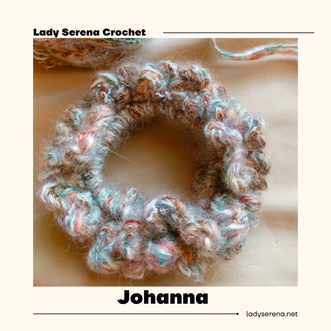 JOHANNA CROCHET HAIR SCRUNCHIE