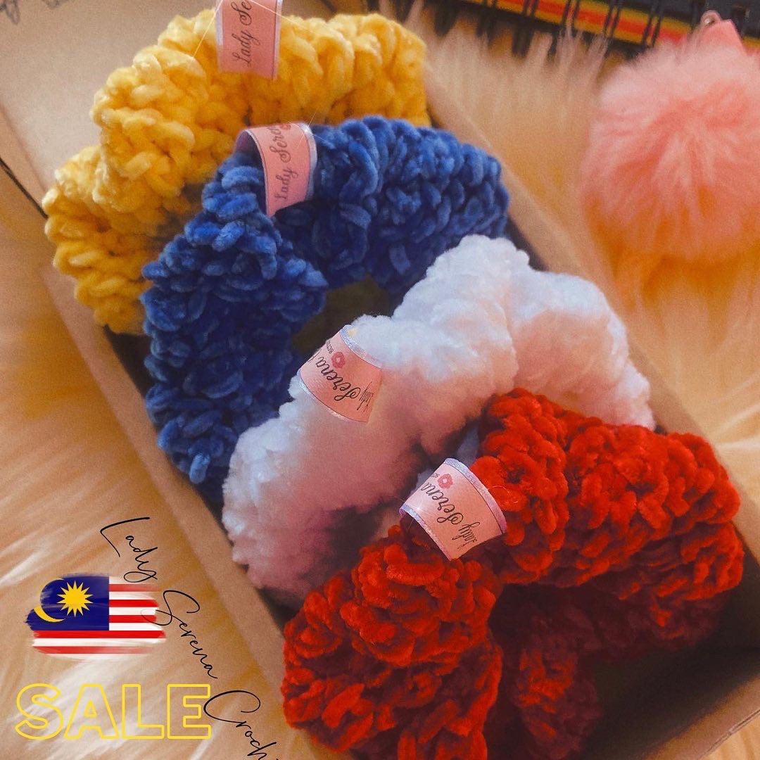 MERDEKA COLLECTION HAIR SCRUNCHIE SET