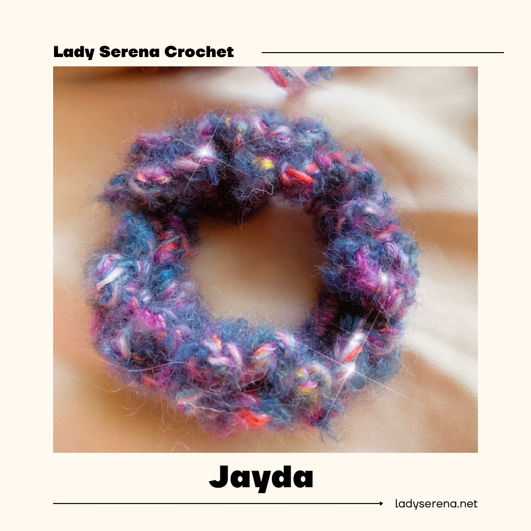 JAYDA CROCHET HAIR SCRUNCHIE