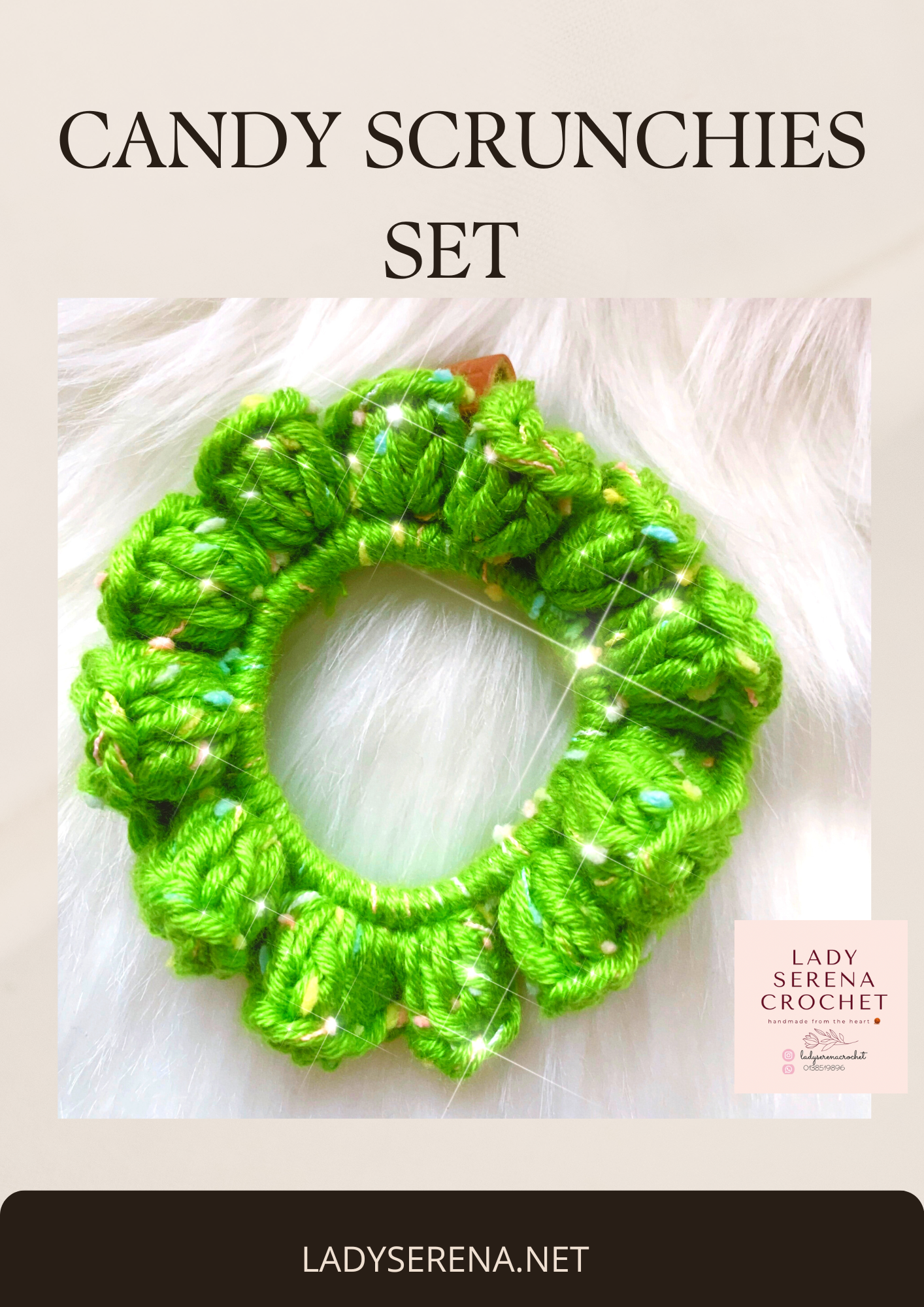 CANDY SCRUNCHIES SET