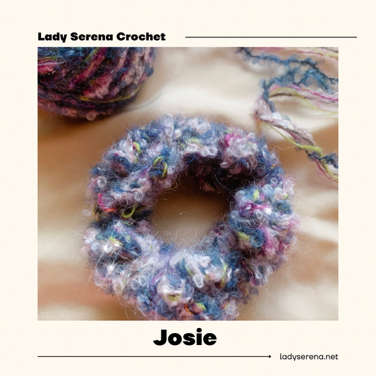 JOSIE CROCHET HAIR SCRUNCHIE