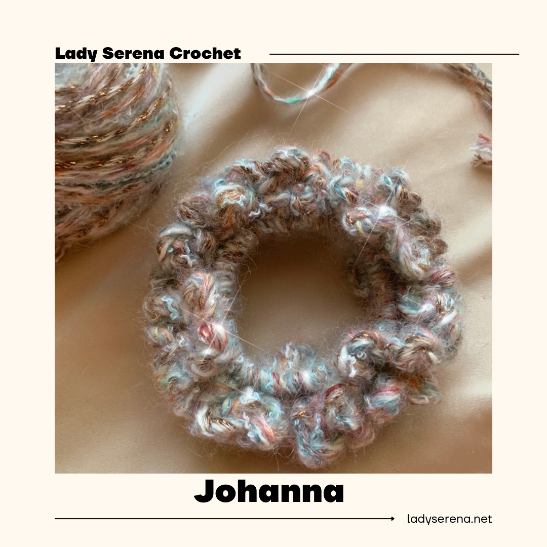 JOHANNA CROCHET HAIR SCRUNCHIE